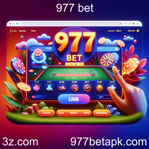 Experimente a Emoção dos Jogos Ao Vivo no 977 Bet